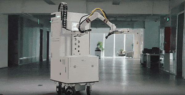 AG庄闲协作机器人:腻子乳胶漆喷涂一体机器人